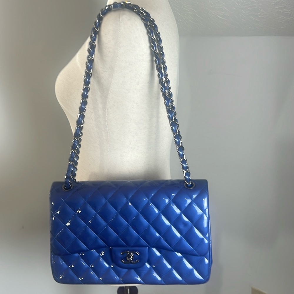 COCO CHANEL COBALT BLUE SHOULDER BAG